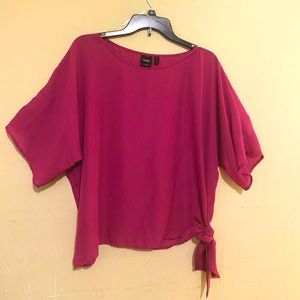 Women’s Rafaella Blouse- Magenta
